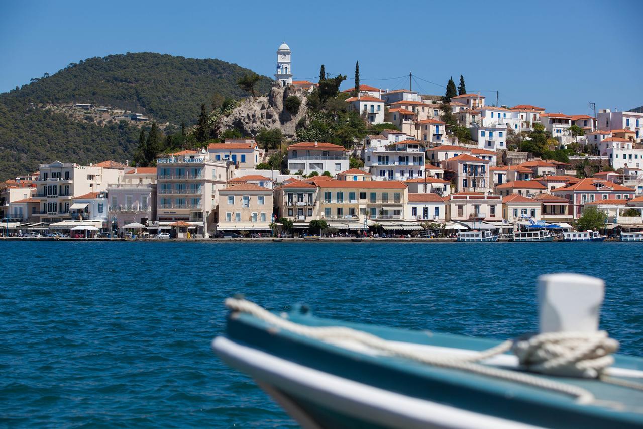 Hotel Saron Poros Town Buitenkant foto